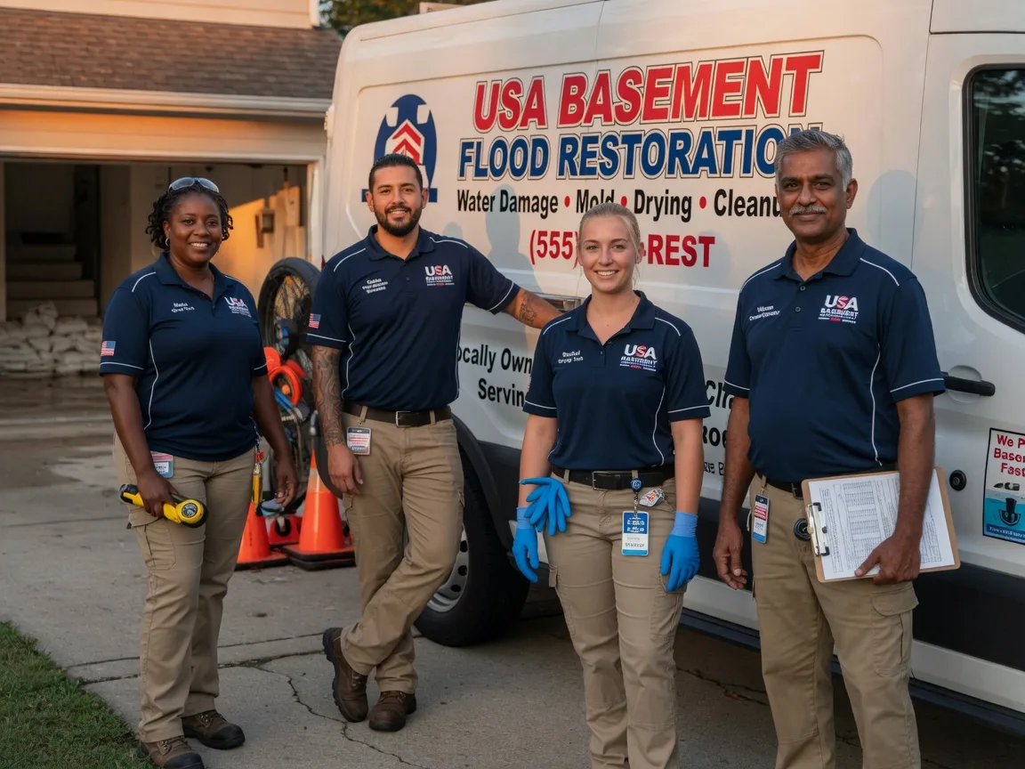 Basement Flood Cleanup company in Edwards, MS