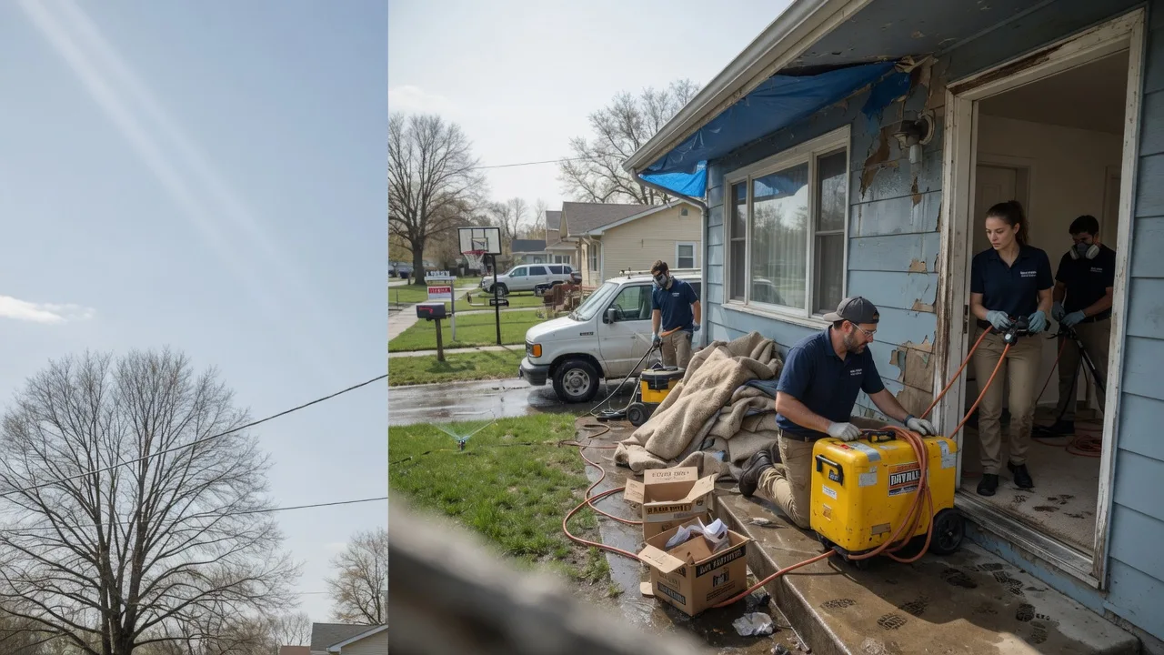 Basement Flood Cleanup in Edwards, MS near me